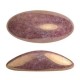 Les perles par Puca® Athos 3D Cabochon Opaque mix violet/gold ceramic look 03000/14496